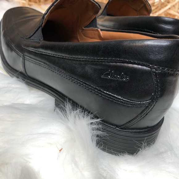 Collections by Clark’s Men’s Black Loafers SZ 10M - Picture 8 of 8